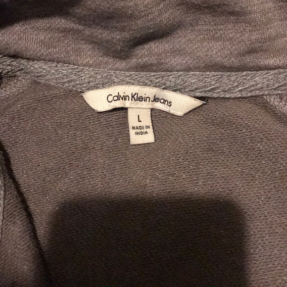 Men’s large Calvin Klein 1/4 zip sweater - Picture 2 of 3